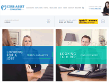 Tablet Screenshot of core-asset.co.uk